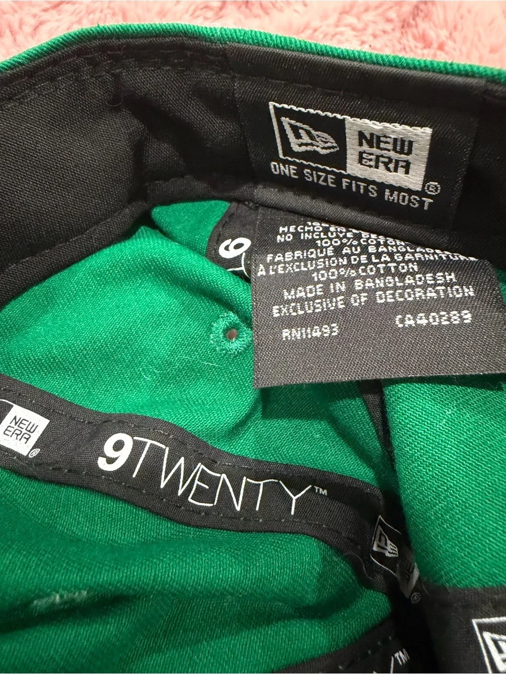 New Era Yankees Green Baseball Cap with White Logo